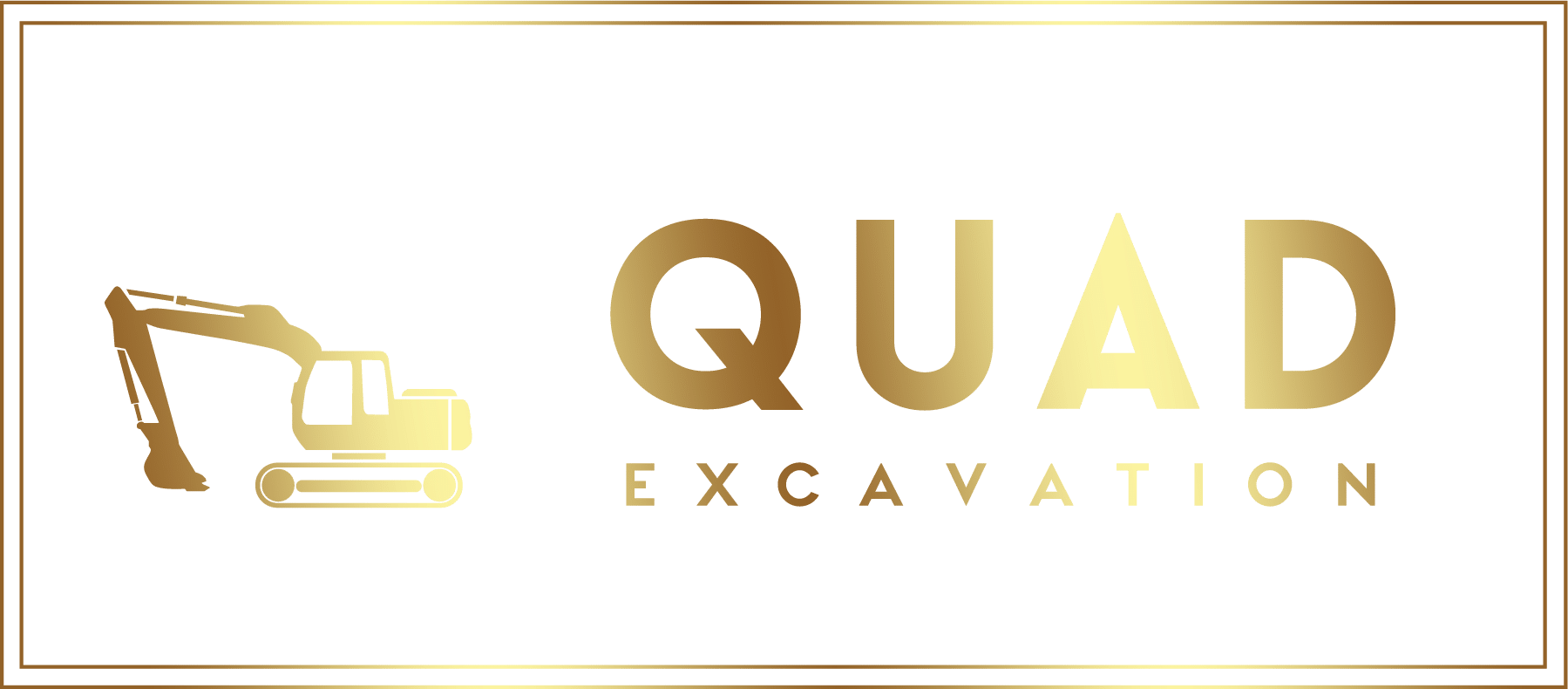 Quad-excavation -Logo